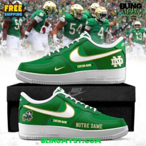 Notre Dame Fighting Irish Customized Edition Air Force 1