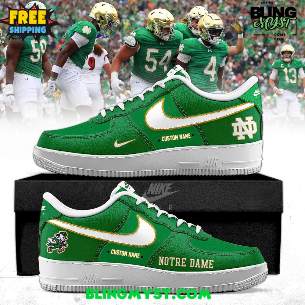 Notre Dame Fighting Irish Customized Edition Air Force 1 Notre Dame Fighting Irish Customized Edition Air Force 1