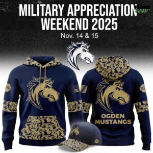 Ogden Mustangs Military Appreciation 2025 Hoodie