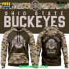 Ohio State Buckeyes 2025 Salute To Service Special Camo Hoodie