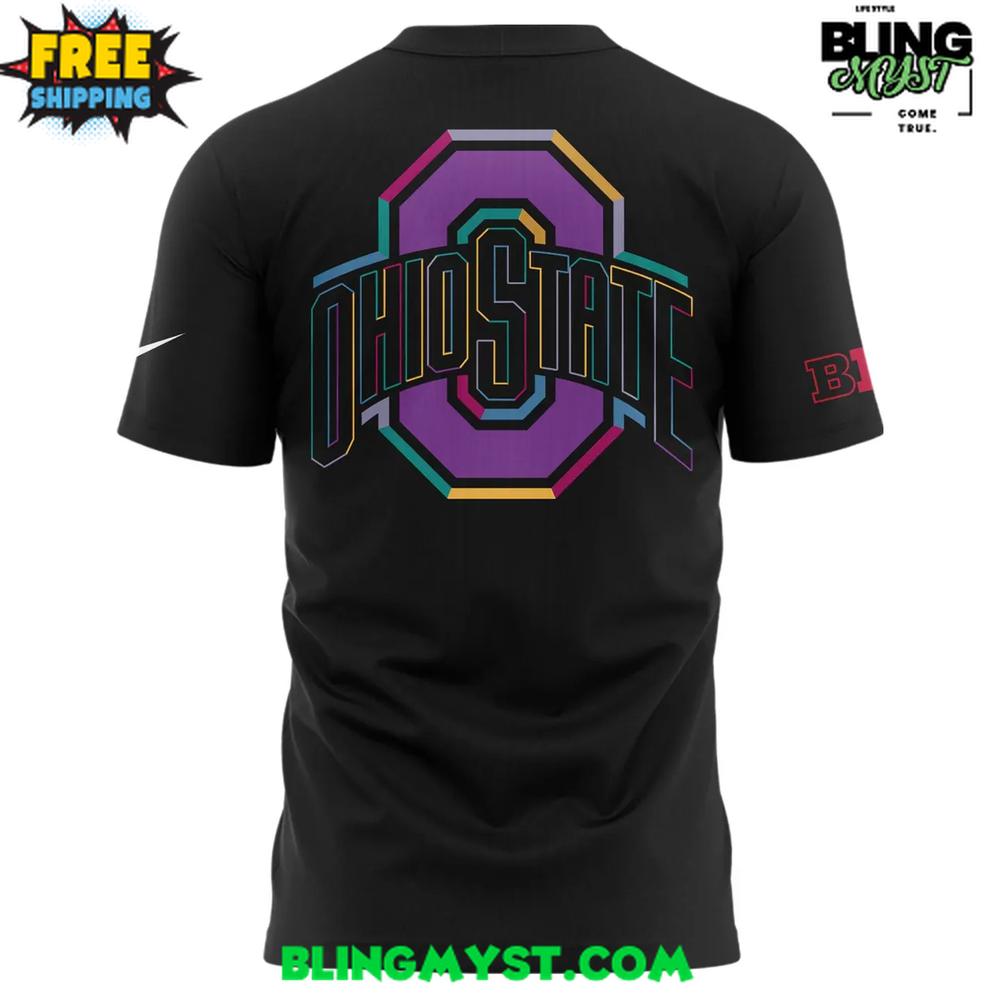 Ohio State Buckeyes Crucial Catch Intercept Cancer 2025 T-Shirt Ohio State Buckeyes Crucial Catch Intercept Cancer 2025 T-Shirt