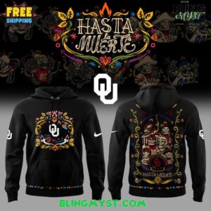 Oklahoma Sooners Hasta la Muerte 2025 Hoodie