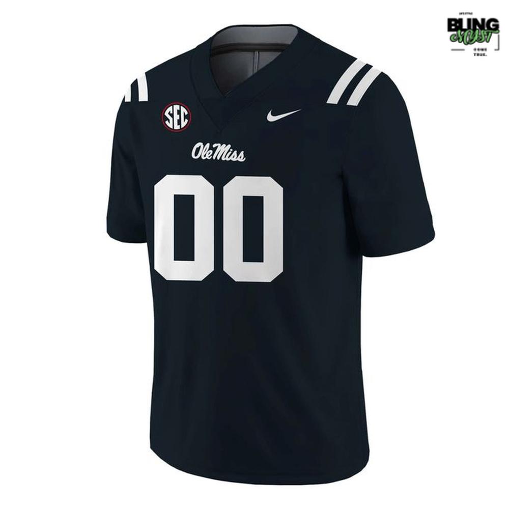 Ole Miss Dark Mode Gameday 2025 Football Jersey Ole Miss Dark Mode Gameday 2025 Football Jersey