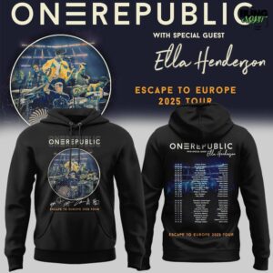 OneRepublic Escape to Europe 2025 Hoodie