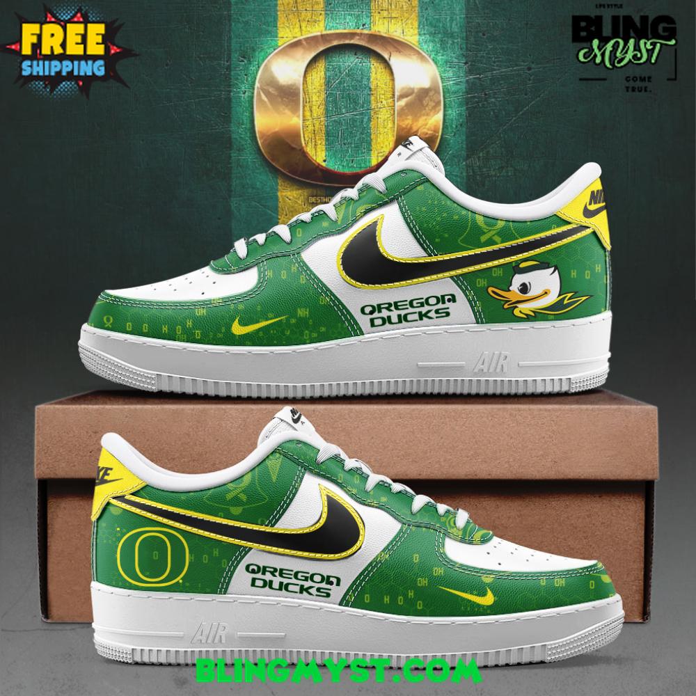 Oregon Ducks Chemistry Limited Edition Air Force 1 Oregon Ducks Chemistry Limited Edition Air Force 1