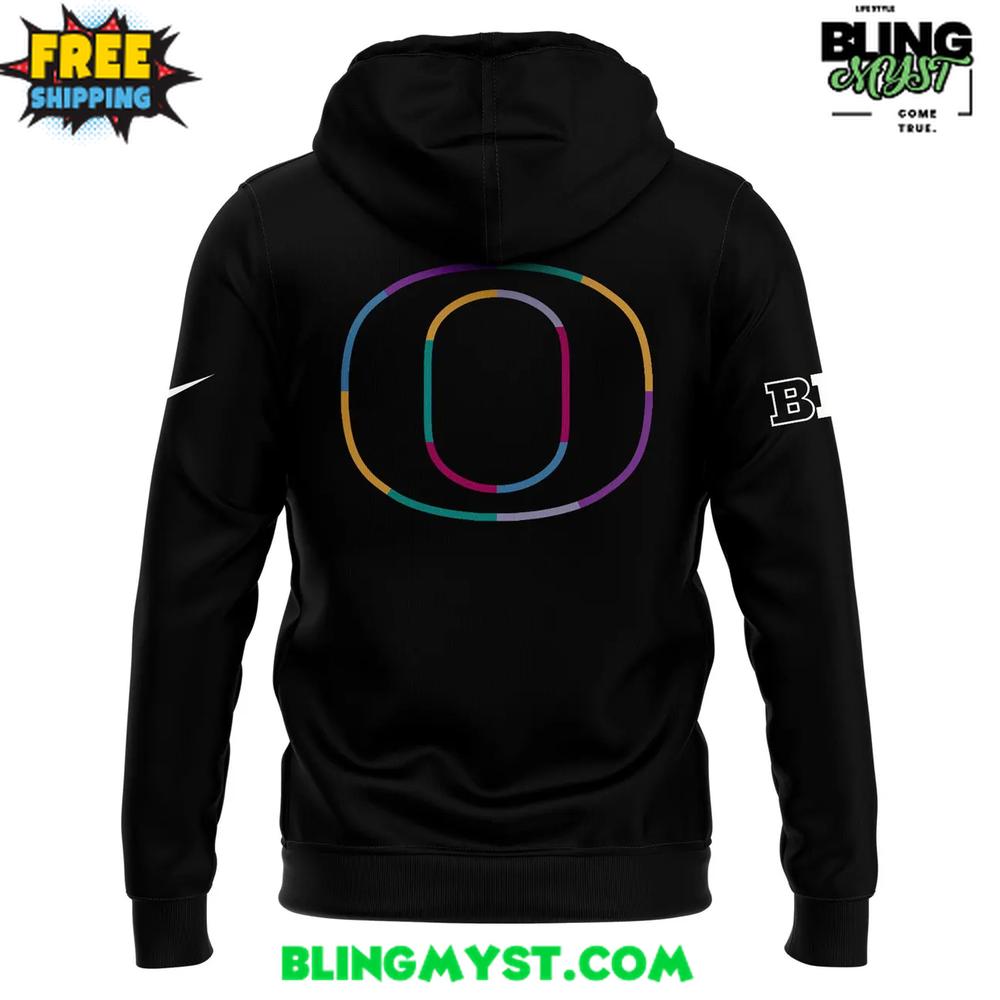 Oregon Ducks Crucial Catch Intercept Cancer 2025 Hoodie Oregon Ducks Crucial Catch Intercept Cancer 2025 Hoodie