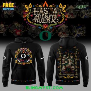 Oregon Ducks Hasta la Muerte 2025 Hoodie