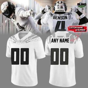 Oregon Ducks Warp Speed Generation O Uniform Reveal Football Jersey