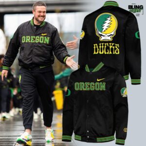 Oregon Ducks x Grateful Ducks Limited Edition Varsity Jacket