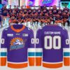 Orlando Solar Bears 2025 26 Purple Hockey Jersey 1