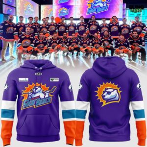Orlando Solar Bears 2025-26 Purple Hoodie