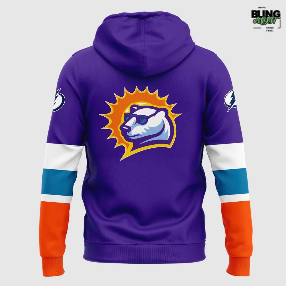 Orlando Solar Bears 2025-26 Purple Hoodie Orlando Solar Bears 2025-26 Purple Hoodie