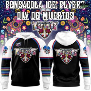 Pensacola Ice Flyers Dia De Muertos 2025 Hoodie