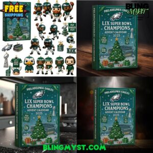 Philadelphia Eagles Christmas Limited Edition Advent Calendar 2025