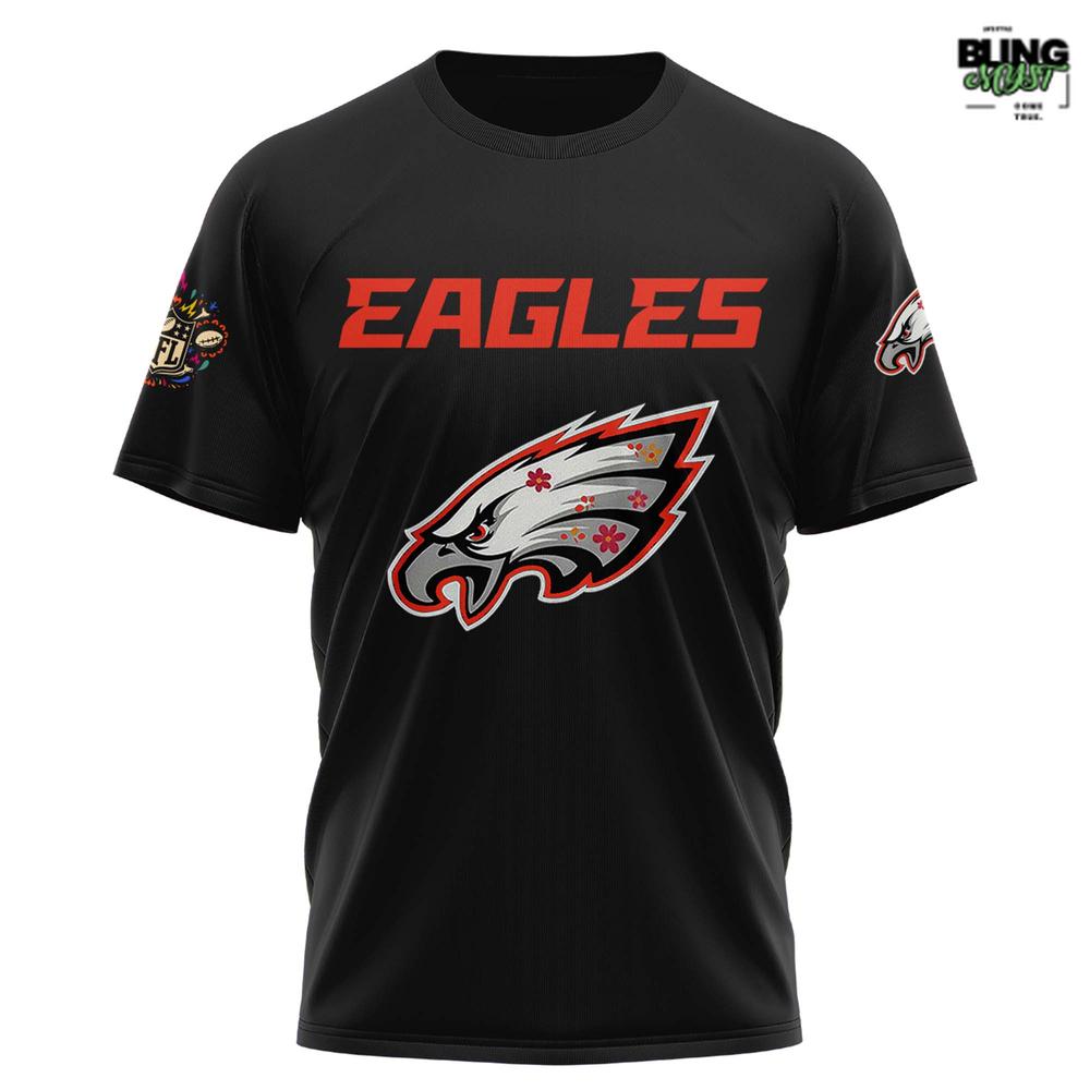 Philadelphia Eagles Hasta La Muerte 2025 T-Shirt Philadelphia Eagles Hasta La Muerte 2025 T-Shirt