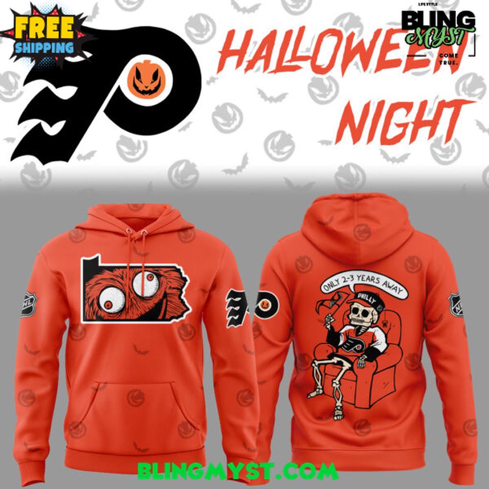 Philadelphia Flyers Halloween Night 2025 Hoodie Philadelphia Flyers Halloween Night 2025 Hoodie