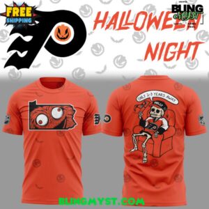 Philadelphia Flyers Halloween Night 2025 T-Shirt