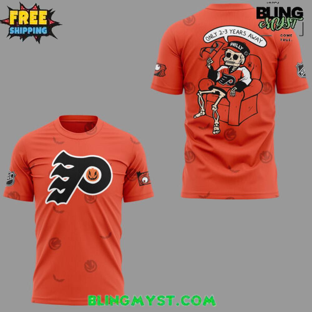 Philadelphia Flyers Halloween Night T-Shirt Philadelphia Flyers Halloween Night T-Shirt