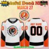 Philadelphia Flyers x Grateful Dead Night Special Edition Hockey Jersey 1