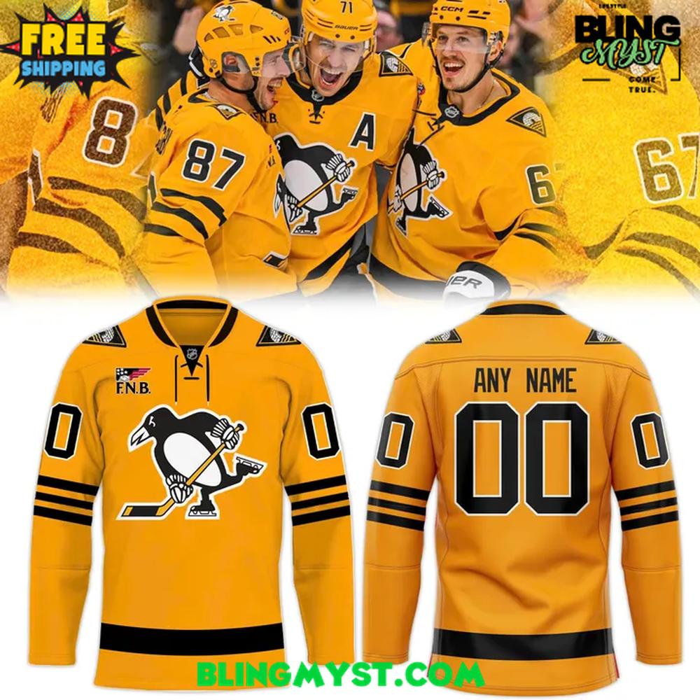 Pittsburgh Penguins New Uniforms 2025-2026 Hockey Jersey Pittsburgh Penguins New Uniforms 2025-2026 Hockey Jersey