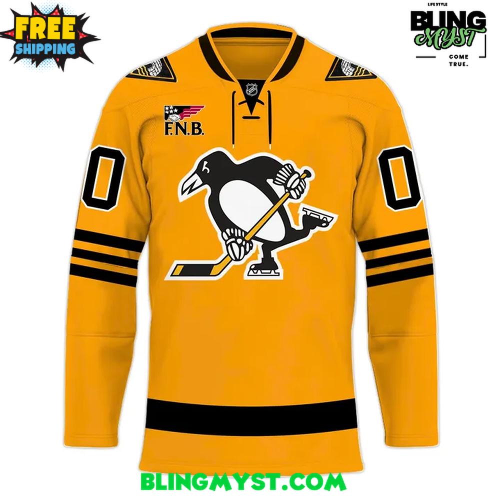 Pittsburgh Penguins New Uniforms 2025-2026 Hockey Jersey Pittsburgh Penguins New Uniforms 2025-2026 Hockey Jersey