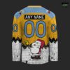 Pittsburgh Penguins Peanuts Christmas 2025 Hockey Jersey 3