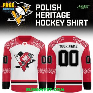 Pittsburgh Penguins x Polish Heritage 2025 Hockey Jersey