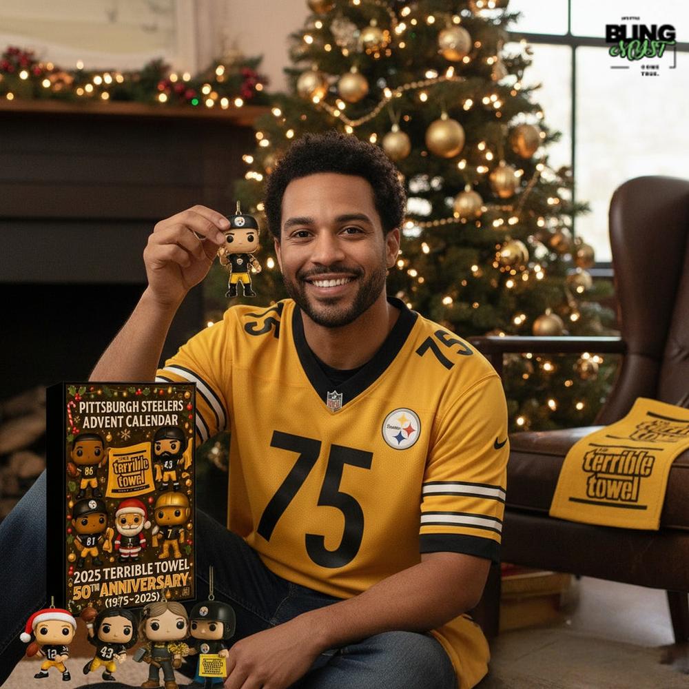 Pittsburgh Steelers 50th Anniversary 2025 Advent Calendar Pittsburgh Steelers 50th Anniversary 2025 Advent Calendar