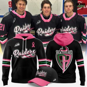 Prince Albert Raiders Cancer Awareness Night 2025 Hoodie