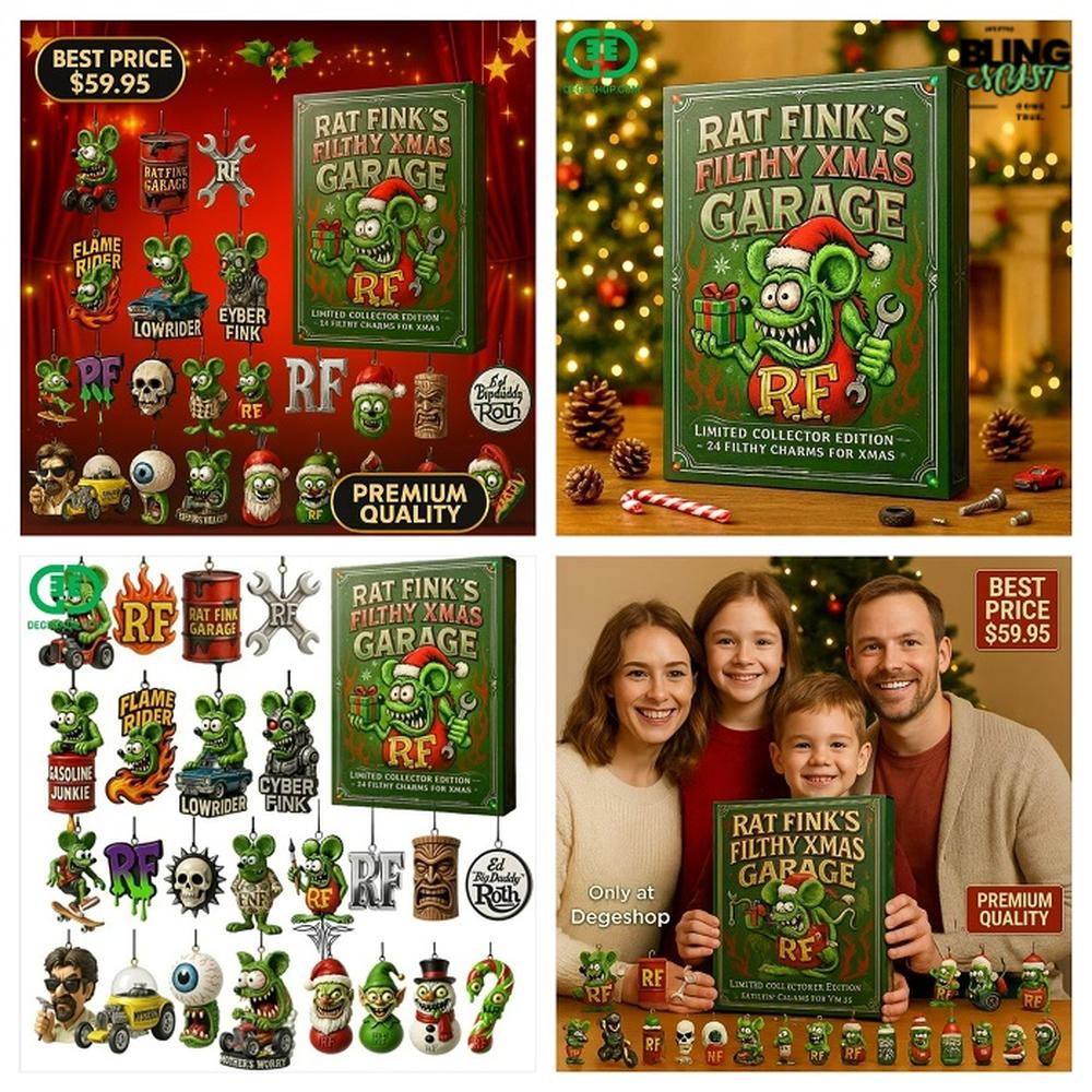 Rat Fink XMas Limited Edition Advent Calendar 2025 Rat Fink XMas Limited Edition Advent Calendar 2025