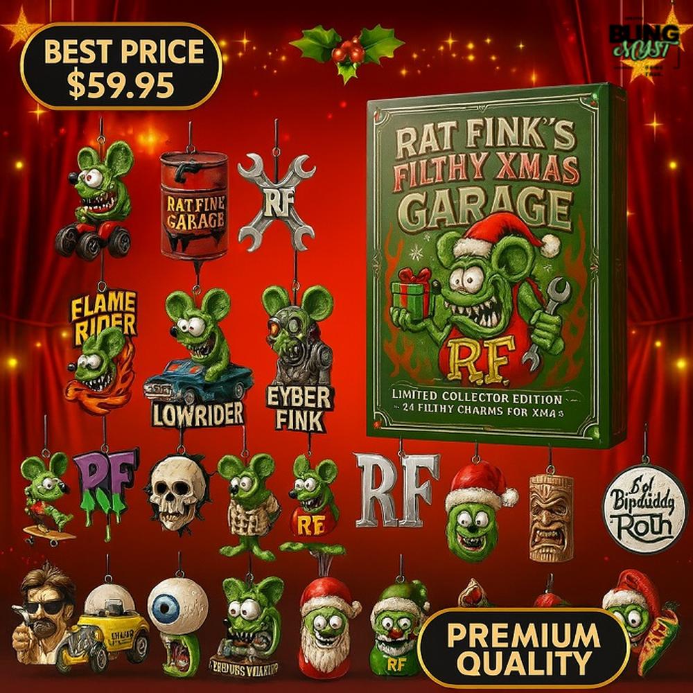 Rat Fink XMas Limited Edition Advent Calendar 2025 Rat Fink XMas Limited Edition Advent Calendar 2025