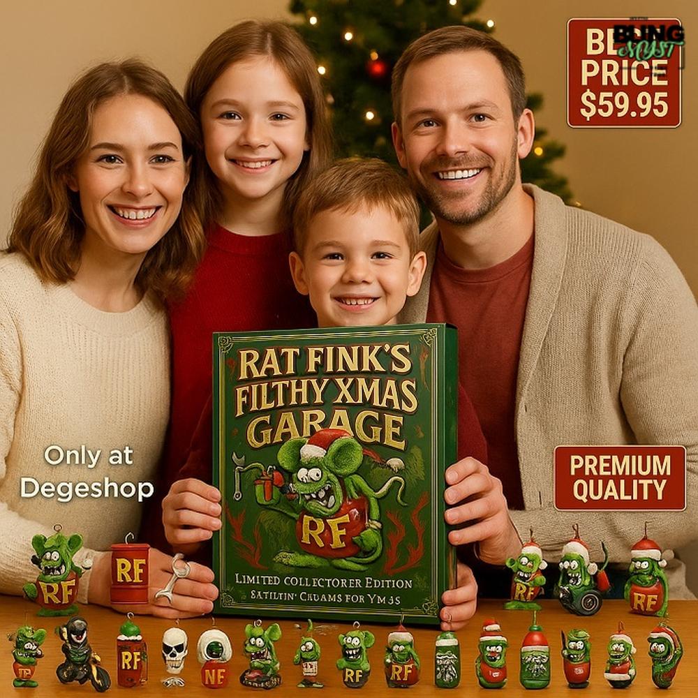 Rat Fink XMas Limited Edition Advent Calendar 2025 Rat Fink XMas Limited Edition Advent Calendar 2025