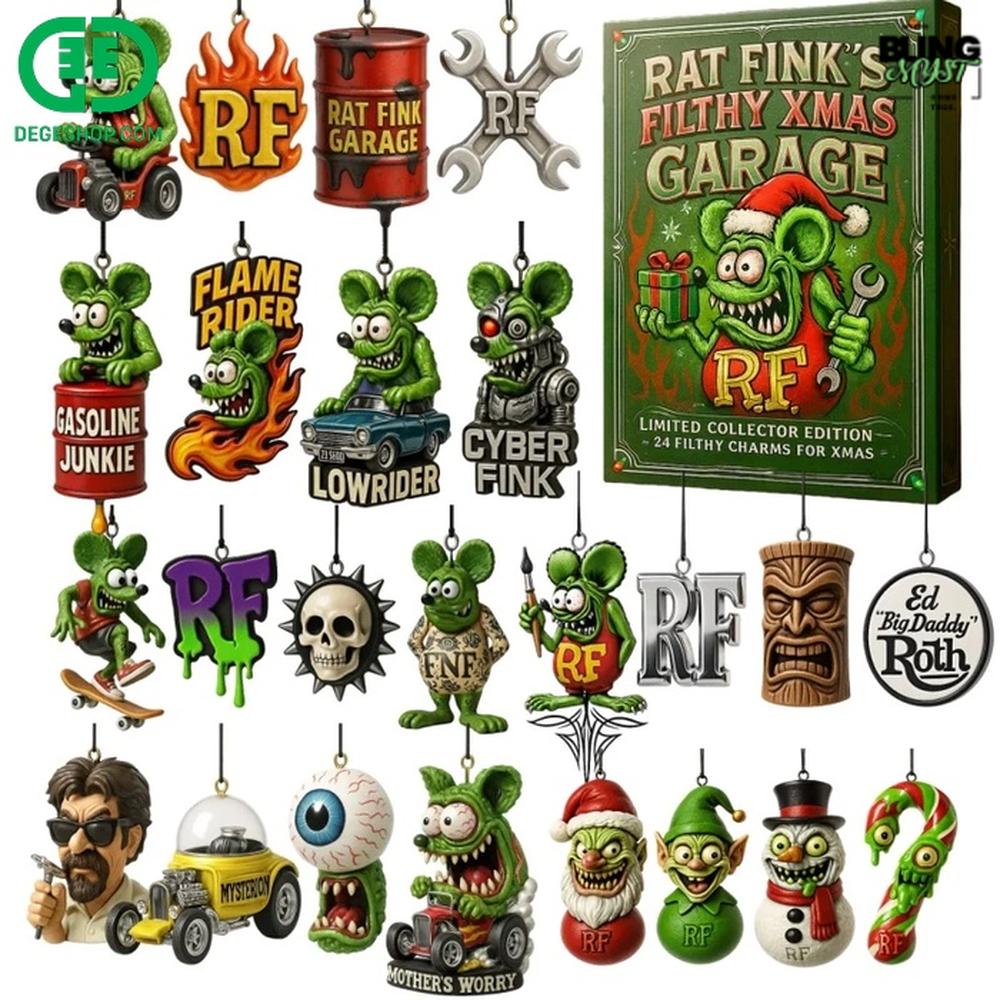 Rat Fink XMas Limited Edition Advent Calendar 2025 Rat Fink XMas Limited Edition Advent Calendar 2025