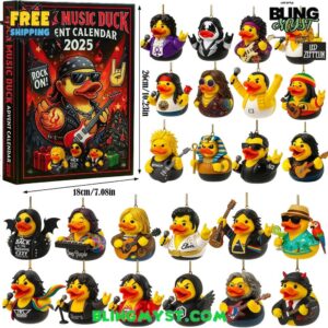 Rock Music Duck Limited Edition Advent Calendar 2025