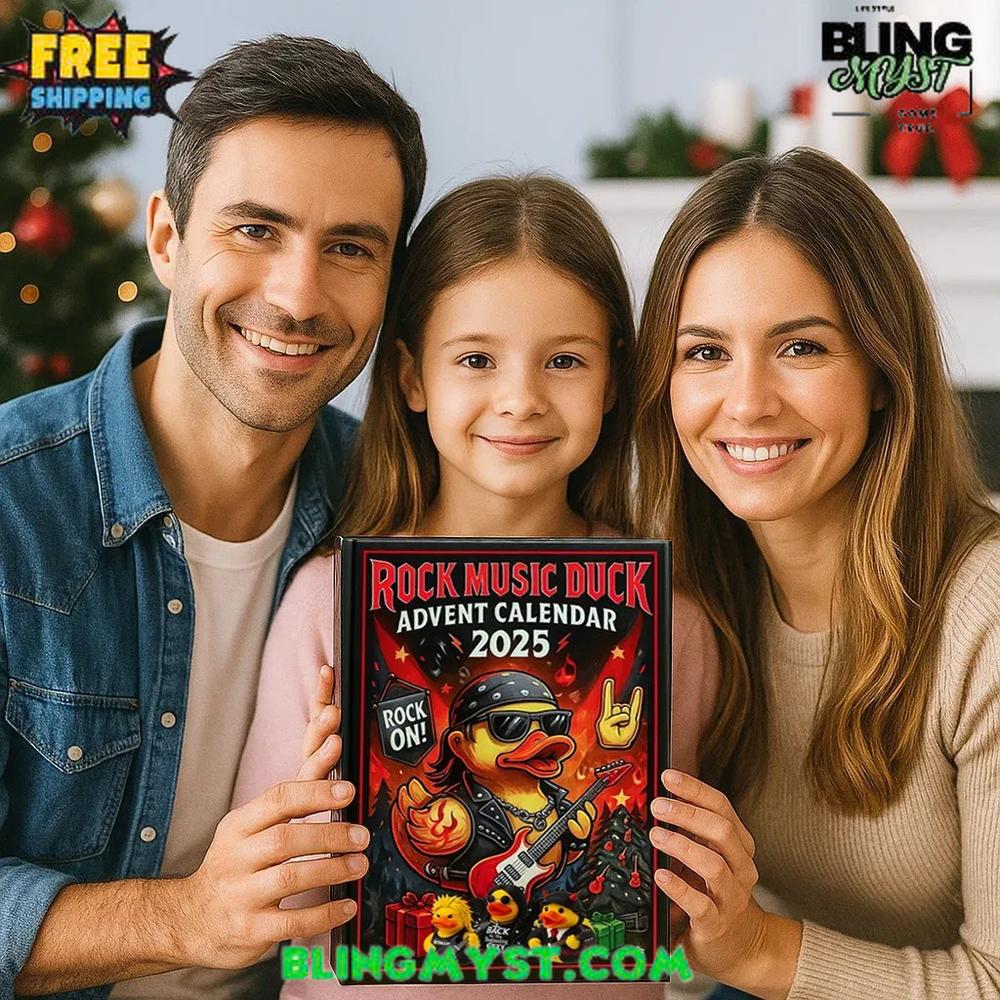 Rock Music Duck Limited Edition Advent Calendar 2025 Rock Music Duck Limited Edition Advent Calendar 2025