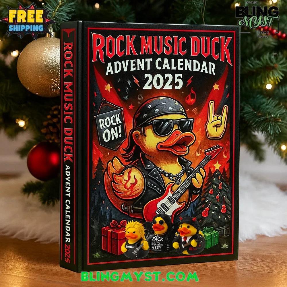 Rock Music Duck Limited Edition Advent Calendar 2025 Rock Music Duck Limited Edition Advent Calendar 2025