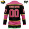 Rock Springs Miners 2025 Breast Cancer Awareness Month Hockey Jersey 3