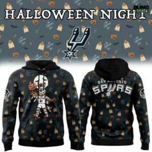 San Antonio Spurs Halloween Night 2025 Hoodie