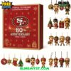 San Francisco 49ers 80th Anniversary Christmas Limited Edition Advent Calendar 2025 2