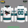 San Jose Sharks 2025 First Responders Night Special Hockey Jersey 2