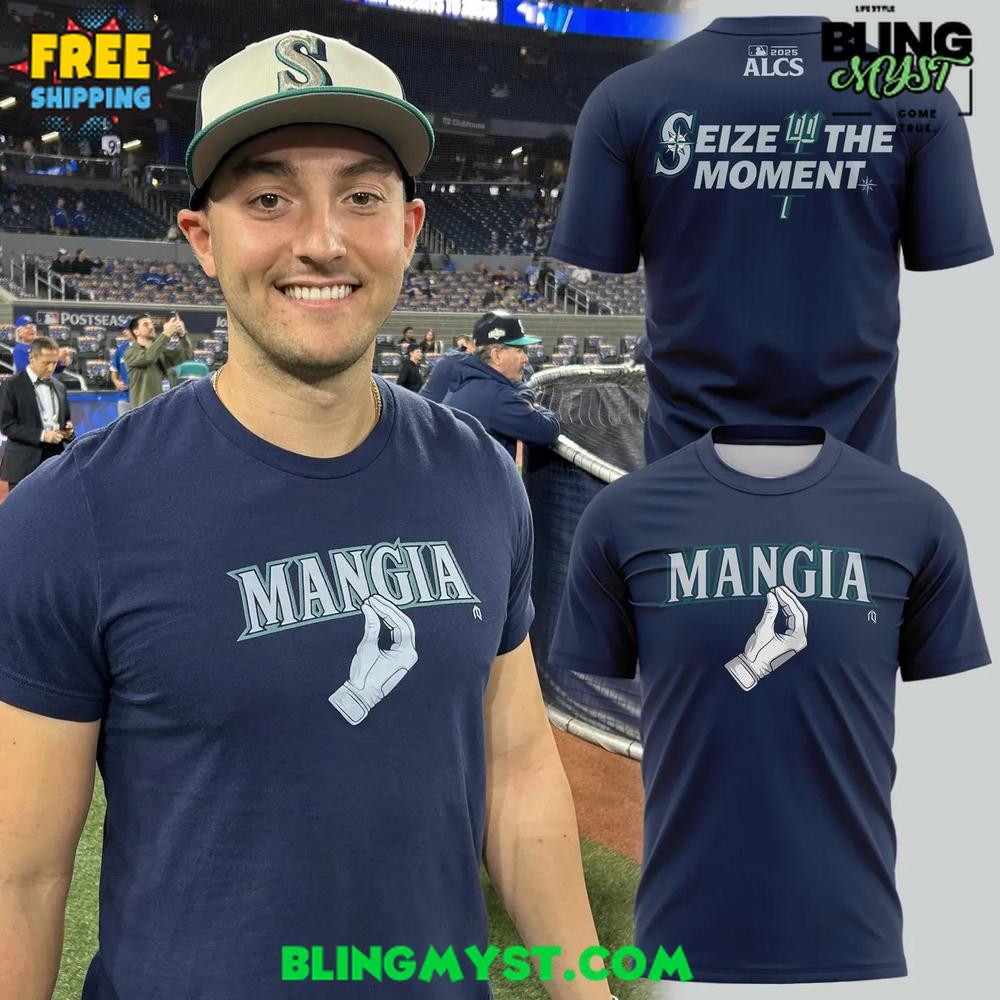 Seattle Mariners MANGIA 2025 ALCS T-Shirt Seattle Mariners MANGIA 2025 ALCS T-Shirt