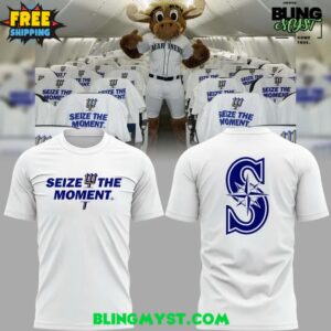 Seattle Mariners Seize The Moment 2025 T-Shirt