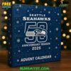 Seattle Seahawks 50TH ANNIVERSARY Christmas Limited Edition Advent Calendar 2025 2