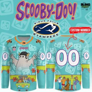 Sioux Falls Stampede Scooby-Doo Special Edition Hockey Jersey