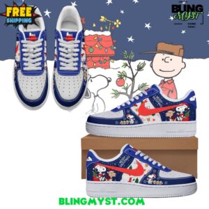 Snoopy Merry Christmas Limited Edition Air Force 1