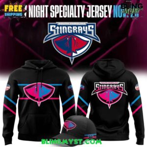 South Carolina Stingrays 2025 Glow Night Special Hoodie