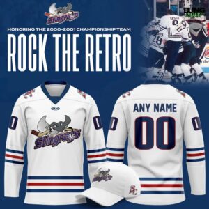 South Carolina Stingrays Rock the Retro Hockey Jersey