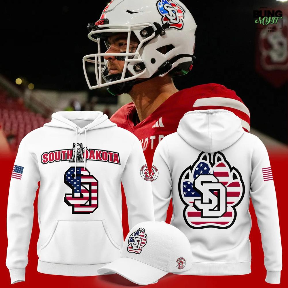 South Dakota Coyotes 2025 Military Appreciation Hoodie South Dakota Coyotes 2025 Military Appreciation Hoodie
