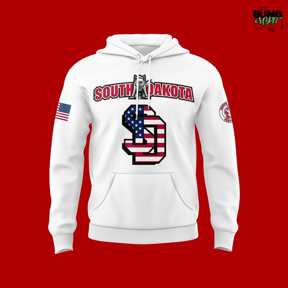 South Dakota Coyotes 2025 Military Appreciation Hoodie South Dakota Coyotes 2025 Military Appreciation Hoodie