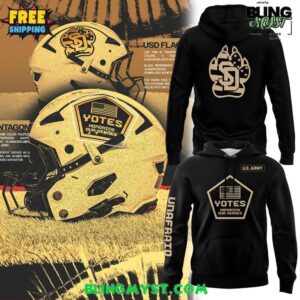 South Dakota Coyotes Military Appreciation 2025 Hoodie